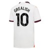 Officiële Voetbalshirt + Korte Broek Manchester City Grealish 10 Uit 2023-24 - Kids